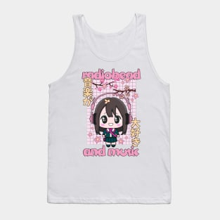 radio anime and music Tank Top